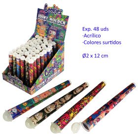 Expositor  48  guarda  cigarros  acrílicos  diseños  surtidos