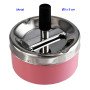 Cenicero  rosa  automático