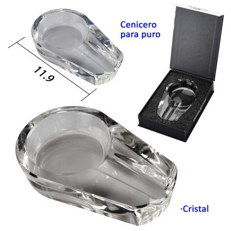 Cenicero  de  cristal  Champ