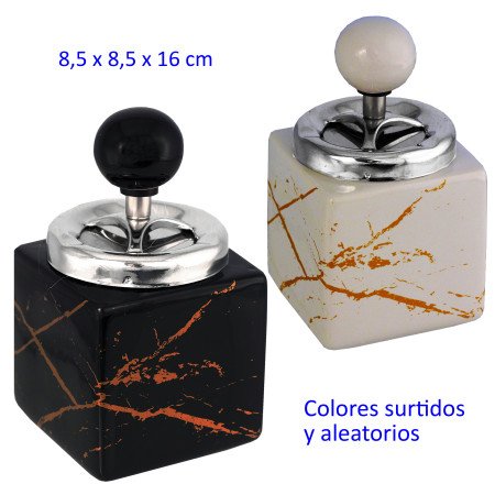 Cenicero  automático  de  mesa  colores  surtidos  aleatorios