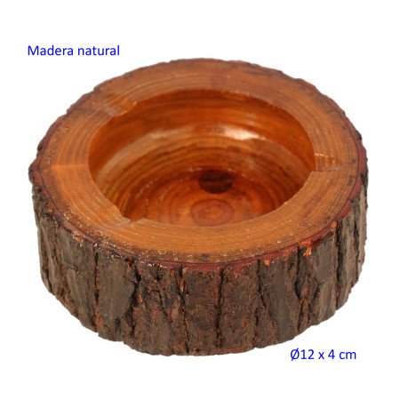 Cenicero  de  mesa  madera
