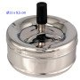 Ø11  cm  Cenicero  automático  plateado