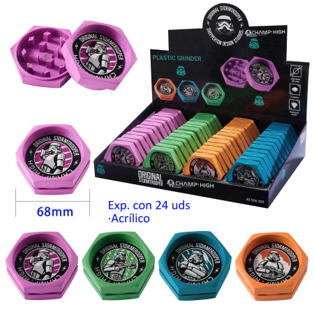 Expositor  con  24  grinders  CHAMP-HIGH  Stormtrooper