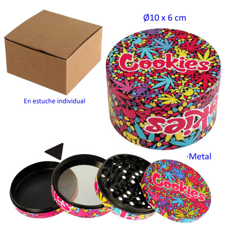 Ø10  cm.  Grinder  metal  4  partes
