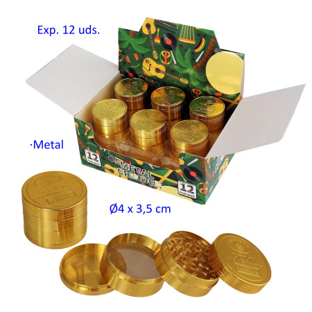 Ø  4  cm.  Expositor  con  12  Grinders  4  partes