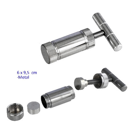 9,5  cm  prensapolen  metal