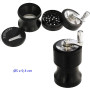 Ø5,2  cm.  grinder  Kañamero  negro  4  partes