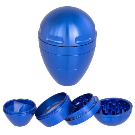 T1.  Grinder  metálico  de  4  partes  azul