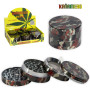 Ø5,2  cm.  Expositor  con  6  Grinders  4  partes  camuflaje