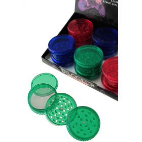 Ø6  x  5  cm.  Expositor  con  6  Grinders  (triturador)  acrílicos  con  4  partes...