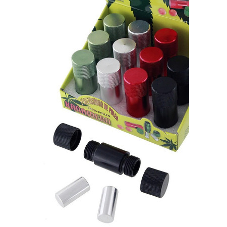 Expositor  con  12  prensadores  de  polen  Kañamero