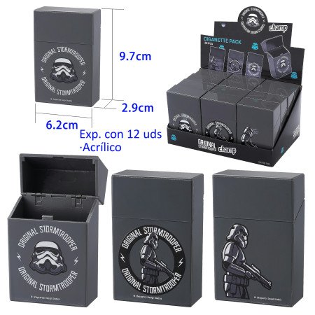 Expositor  con  12  tabaqueras  Champ  Stormtrooper