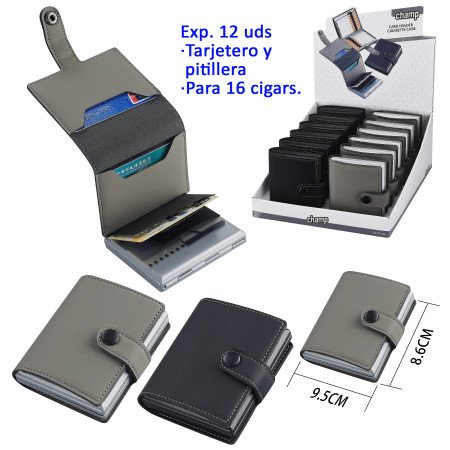 Expositor  con  12  pitilleras  +  tarjetero  Champ  space