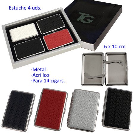 Expositor  con  4  Pitilleras  TG  para  14  cigarrillos
