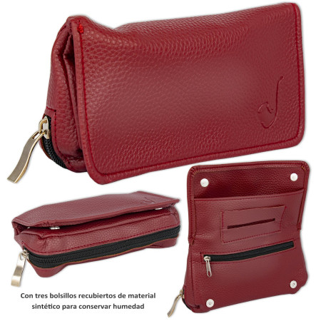 Bolsa  para  picadura  de  tabaco  roja
