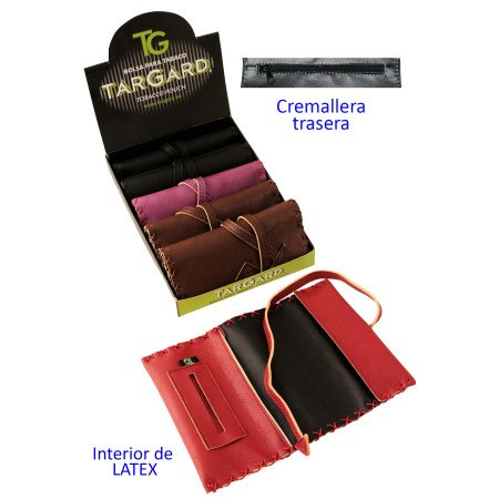 Expositor  6  bolsas  TG  con  interior  de  latex  para  picadura  colores...