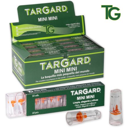 Expositor  con  48  cajas  de  10  boquillas  Mini  Mini  TG  Tar  Gard