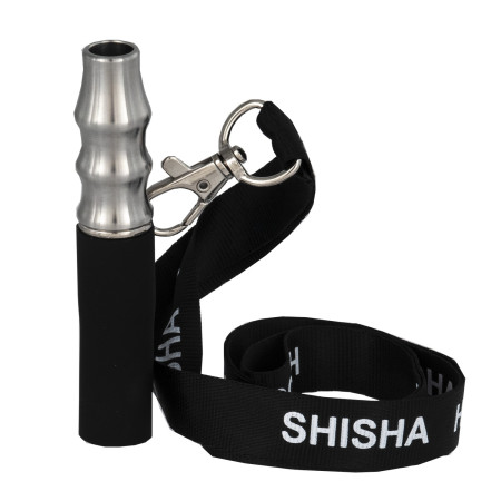 Boquilla  metálica  para  shisha  +  lanyard