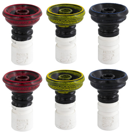 Caja  con  6  cazoletas  de  barro  negro  NILO