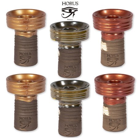 Caja  con  6  cazoletas  de  barro  Mirka