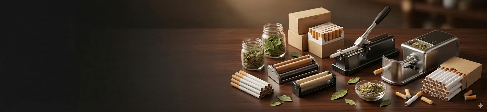 Máquinas de liar y entubar